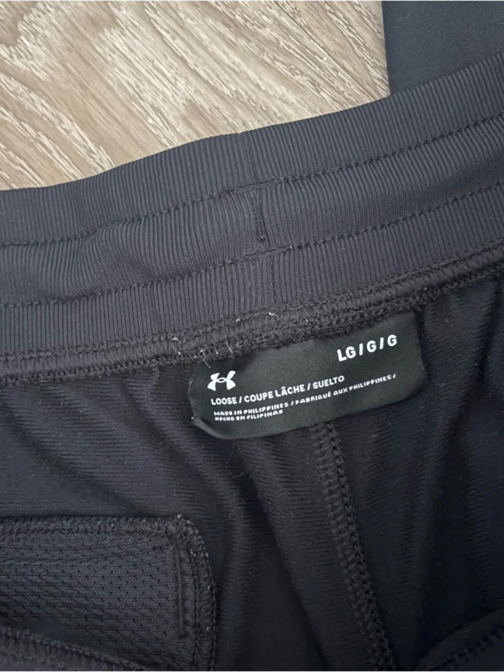 Under Armour Black Men's Jogger Sweatpants - Picture 2 of 2